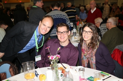Pastor Ian Ardill, Braydon Keddie & Kendra