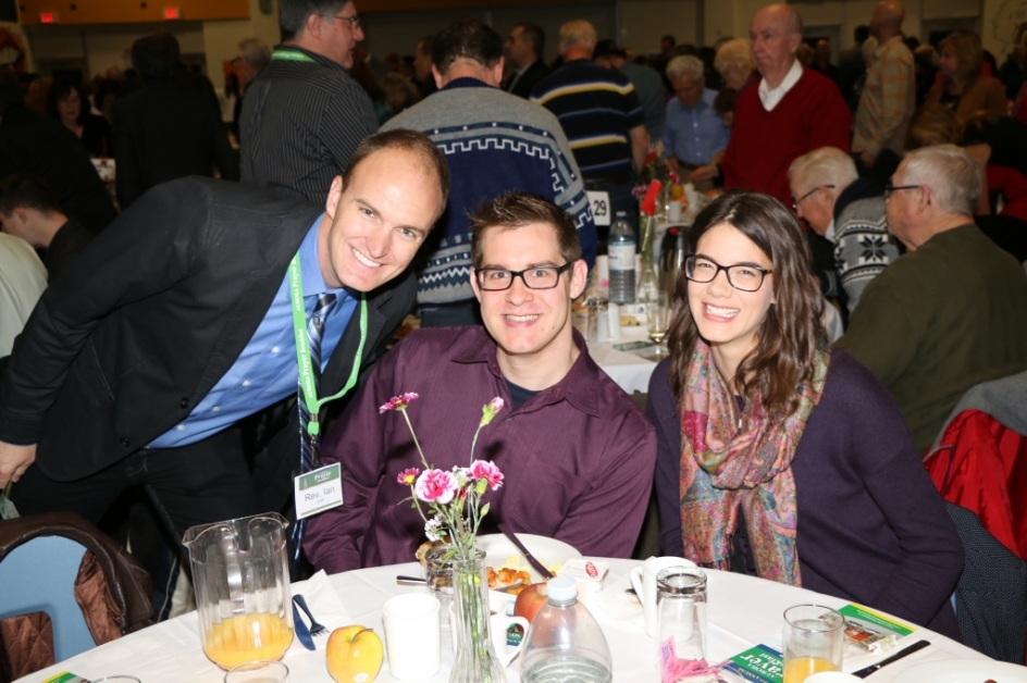 Pastor Ian Ardill, Braydon Keddie & Kendra